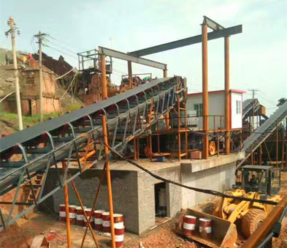 双金承建河南某时产500吨砂岩破碎生产线