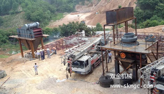 双金圆锥式制砂机设备